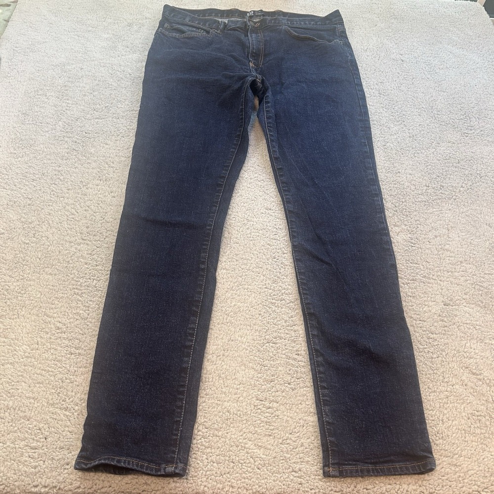 GAP For Good‎ Skinny  Jeans Men's Blue 36 x 34  Standard Fit Men's  Denim